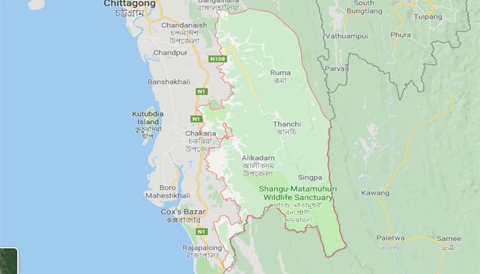 নাইক্ষ্যংছড়ি সীমান্ত থেকে অজ্ঞাত লাশ উদ্ধার  