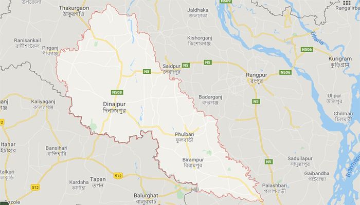 দিনাজপুরে ট্রাকচাপায় নিহত ২