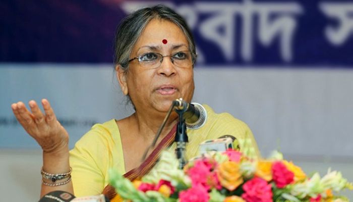 সরকারের অগ্রাধিকার তালিকায় নেই জনস্বার্থ: সুলতানা কামাল