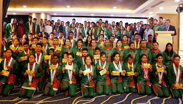 অলিম্পিক দলকে সংবর্ধনা দিলো এমটিবি ফাউন্ডেশন 