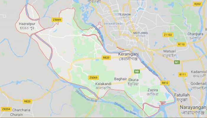 কেরানীগঞ্জে রাসায়নিক গুদামে আগুন