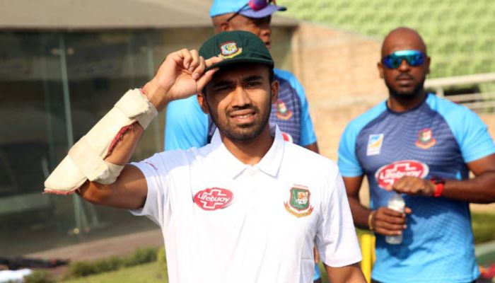 প্রথম টেস্টে অনিশ্চিত সাদমান