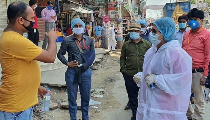 হাজীগঞ্জের নির্বাহী কর্মকর্তা করোনায় আক্রান্ত