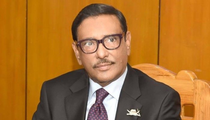 করোনা রাজনৈতিক ইস্যু হতে পারে না: কাদের