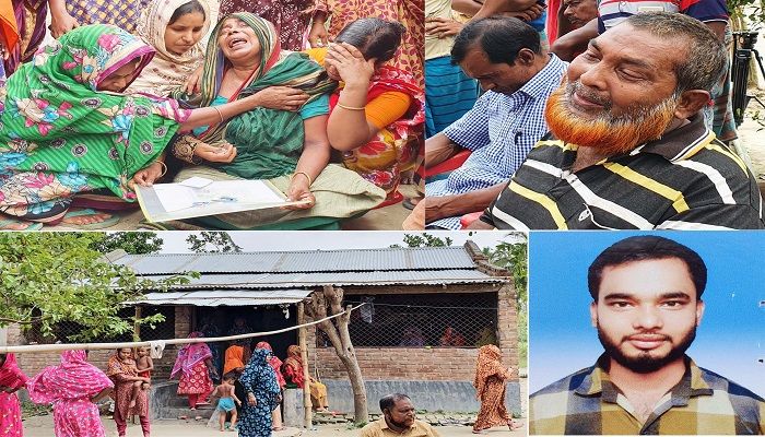 লিবিয়ায় হত্যাকাণ্ডের শিকার রকির বাড়িতে শোকের মাতম