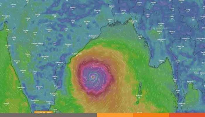 ঘণ্টায় ২২৫ কিলোমিটার গতিতে আসছে আমফান
