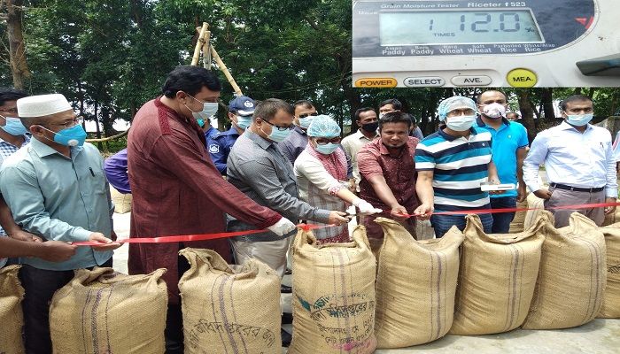 কিশোরগঞ্জে ন্যায্যমূল্যে ধান ক্রয়ের উদ্বোধন