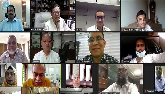 ভিডিও কনফারেন্সে এসবিএসি ব্যাংকের সভা অনুষ্ঠিত