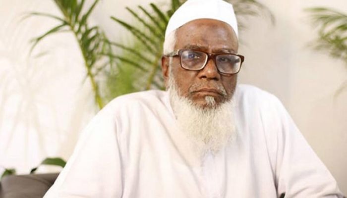 ইসলামী ঐক্যজোটের চেয়ারম্যান মাওলানা নেজামী আর নেই
