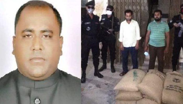 বরিশালে চাল চুরির দায়ে ইউপি চেয়ারম্যান গ্রেফতার