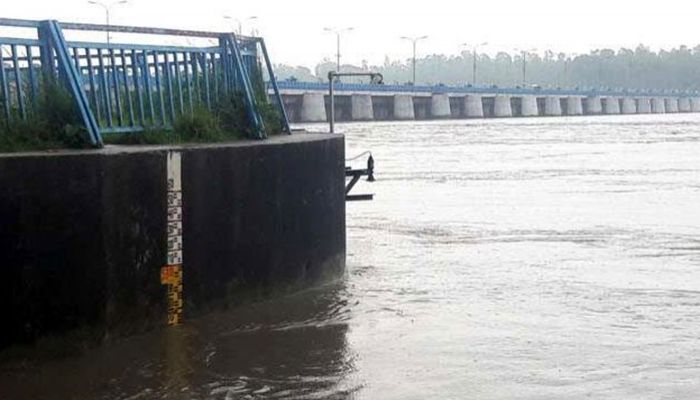 তিস্তায় পানি বেড়ে নিম্নাঞ্চল প্লাবিত