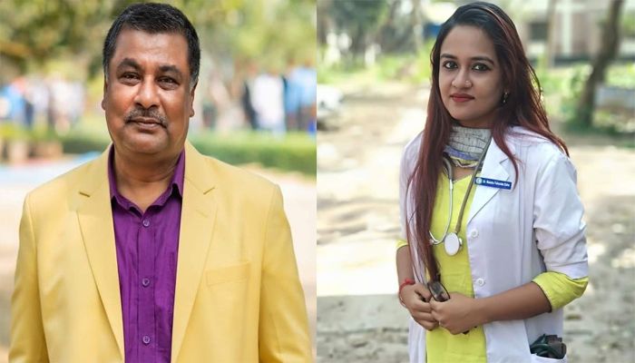 পাবনার  করোনাযোদ্ধা বাবা-মেয়ের গল্প