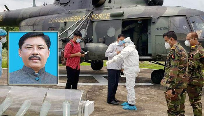 মন্ত্রী বীর বাহাদুরকে সিএমএইচে নেওয়া হয়েছে