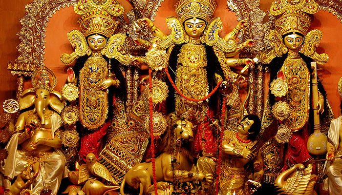 এবার অনলাইনে দুর্গা দর্শন
