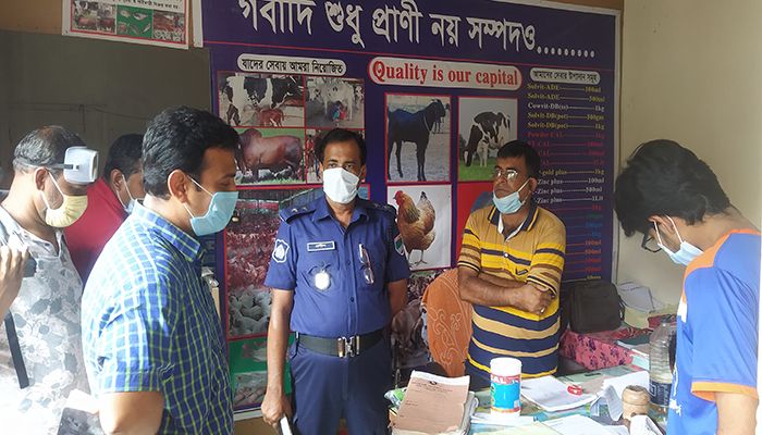 বাগেরহাটে বিপুল পরিমাণ নকল ঔষধ জব্দ  