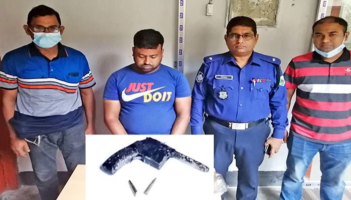 বগুড়ায় বন্দুক ও গুলিসহ যুবক গ্রেফতার 