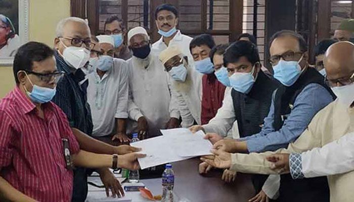 মনোনয়ন ফরম কিনলেন নাসিমের ছেলে জয়