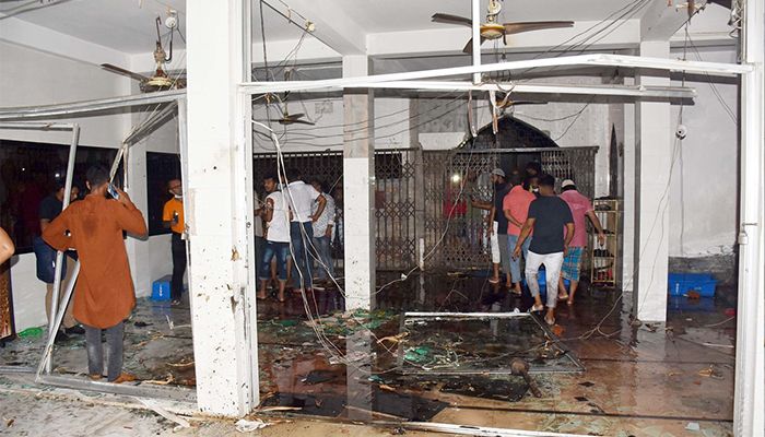 মসজিদে বিস্ফোরণ: মৃতের সংখ্যা বেড়ে ২৭