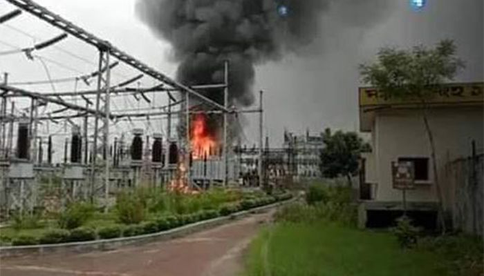 পাওয়ার গ্রিডে আগুন, ময়মনসিংহে বিদ্যুৎ সরবরাহ বন্ধ
