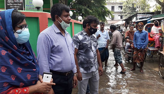 সিংড়ায় সাড়ে ৭ হাজার পরিবার পানিবন্দি 
