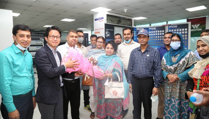 বাংলাদেশের রফতানি বাজার সম্প্রসারণের প্রত্যয় ওয়ালটনের