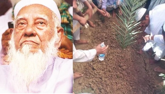 আল্লামা শফীর দাফন সম্পন্ন