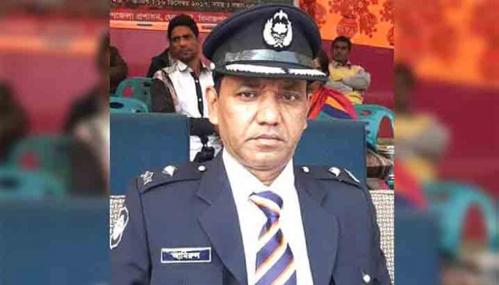  ঘোড়াঘাট থানার ওসি আমিরুল প্রত‌্যাহার