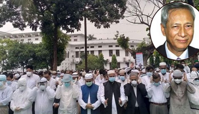 মাহবুবে আলমের জানাজা সম্পন্ন
