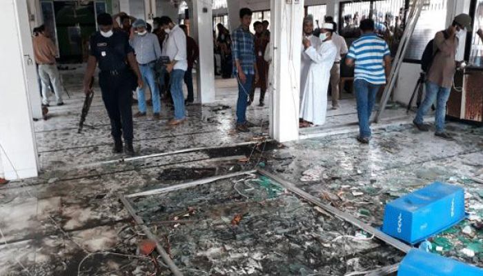 নারায়ণগঞ্জে মসজিদে বিস্ফোরণের ঘটনায় তিতাসের ৮ জন গ্রেফতার