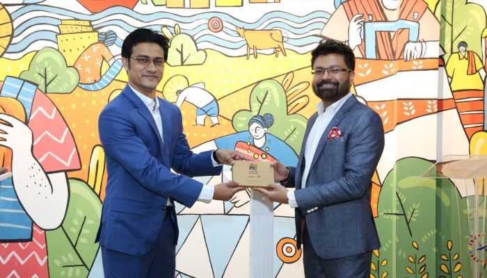 মাস্ক বিপণনে প্রেরণা ফাউন্ডেশন-স্বপ্নের চুক্তি স্বাক্ষর
