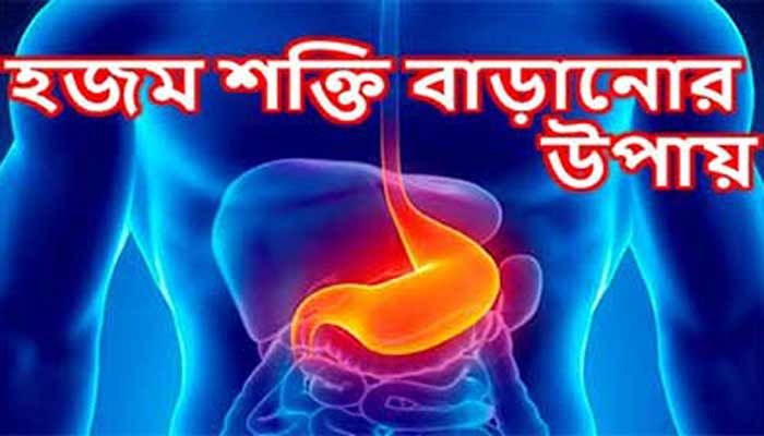 হজমশক্তি বাড়ানোর পাঁচ উপায়