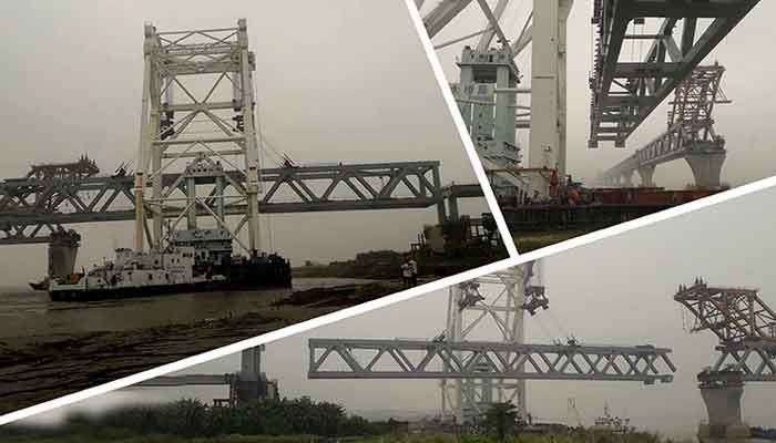 মাওয়া পাড়ের সঙ্গে যুক্ত হচ্ছে পদ্মা সেতু