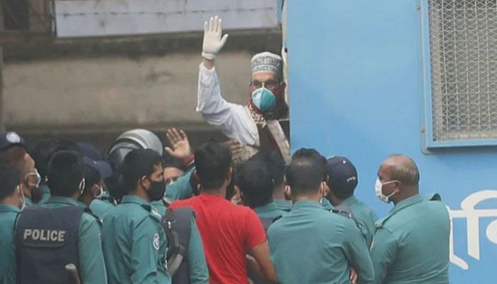 সাক্ষ্যগ্রহণ শেষে কারাগারে ফেরত গেলেন সাঈদী