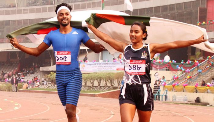 অ্যাথলেটিকসে আলো ছড়ালেন শিরিন ও জহির