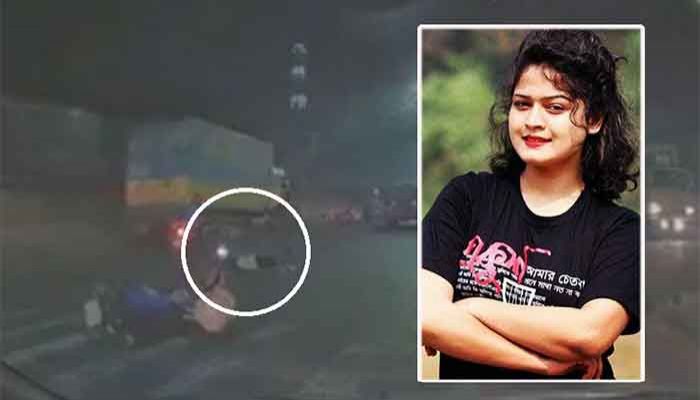 ট্রাকের ধাক্কায় অভিনেত্রী আশার মৃত্যুর ভিডিও ভাইরাল