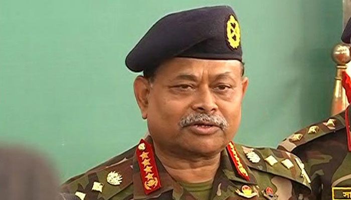 আল-জাজিরার প্রতিবেদন সম্পূর্ণ মিথ্যা ও বানোয়াট: সেনাপ্রধান