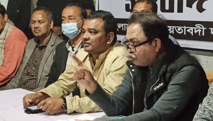 ঠাকুরগাঁওয়ে পৌর নির্বাচন: মামলা হামলায় বিএনপির প্রতিবাদ