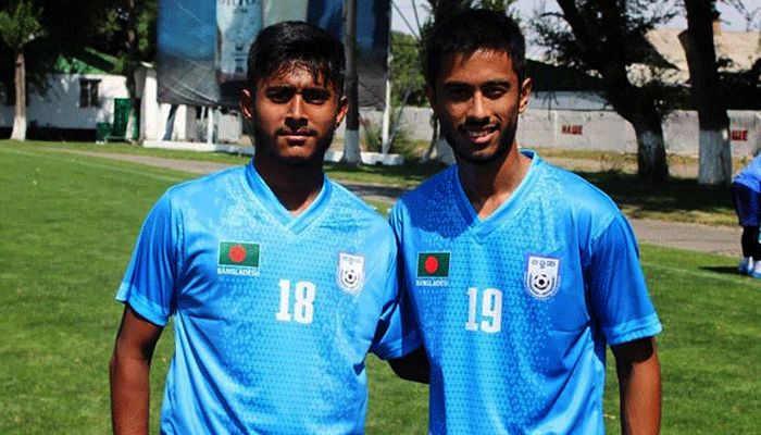 বাংলাদেশ দলে যোগ দিয়েছেন প্রবাসী দুই ফুটবলার
