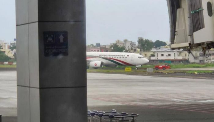 নাগপুরে বাংলাদেশ বিমানের জরুরি অবতরণ