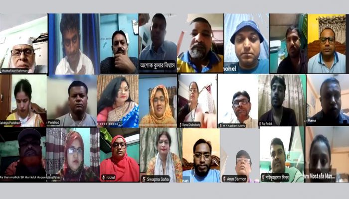 কবি নজরুলের মৃত্যুবার্ষিকীতে কবিতা পাঠ ও আলোচনা সভা