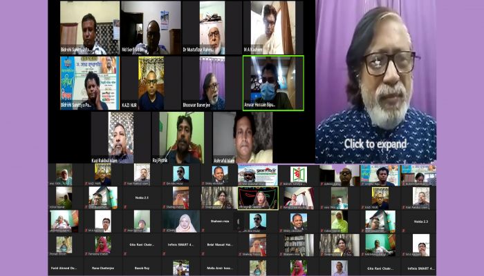 সাহিত্য বেঁচে থাকার স্বপ্ন দেখায়: ভাস্বর বন্দ্যোপাধায়