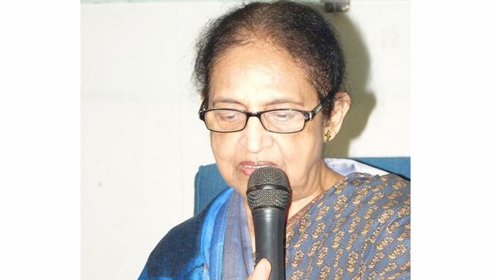ইমেরিটাস অধ্যাপক নাজমা চৌধুরী আর নেই