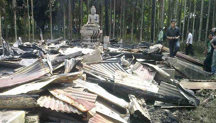 রামু বৌদ্ধমন্দিরে হামলার ১০ বছর, থমকে আছে বিচারকার্য