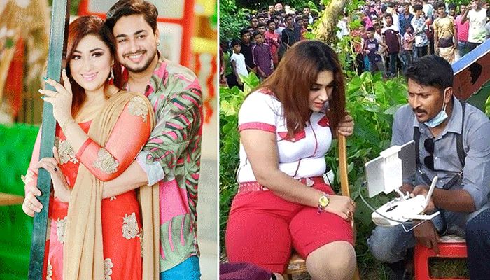 দর্শকের চাপে পালিয়ে বাঁচলেন অপু