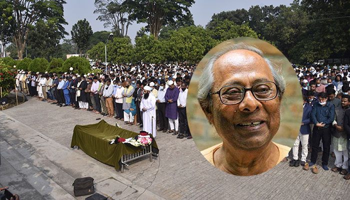 রাজশাহী বিশ্ববিদ্যালয়ে চিরনিদ্রায় হাসান আজিজুল হক