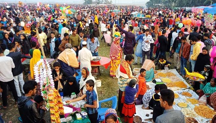 শেরপুরে ঐতিহ্যবাহী পৌষ মেলা অনুষ্ঠিত