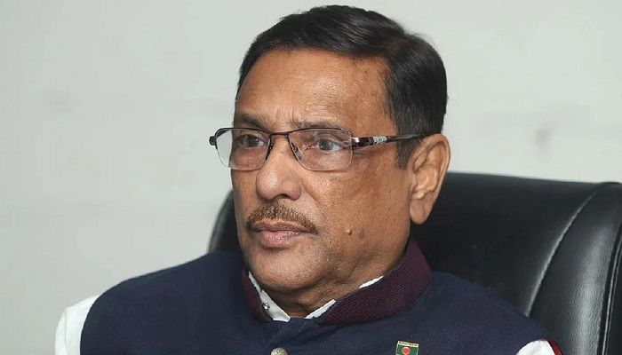 ওবায়দুল কাদের ‘শঙ্কামুক্ত’