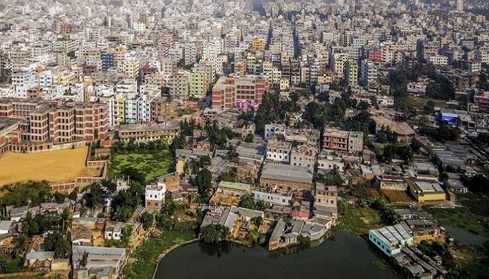 ঢাকা শহর। ছবি: সংগৃহীত। 