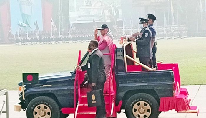 পুলিশ সপ্তাহ উদ্বোধন করলেন প্রধানমন্ত্রী