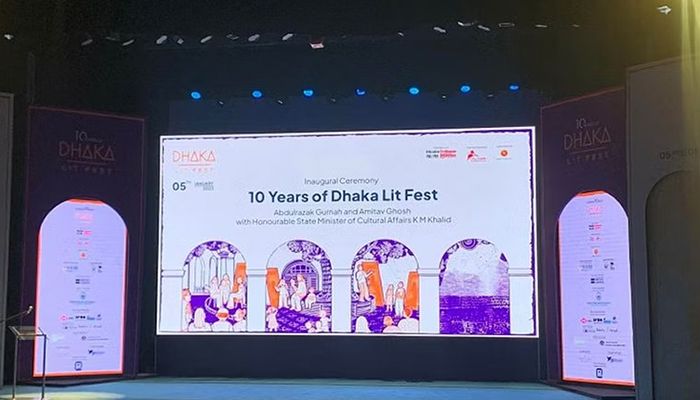 শুরু হলো ঢাকা লিট ফেস্ট